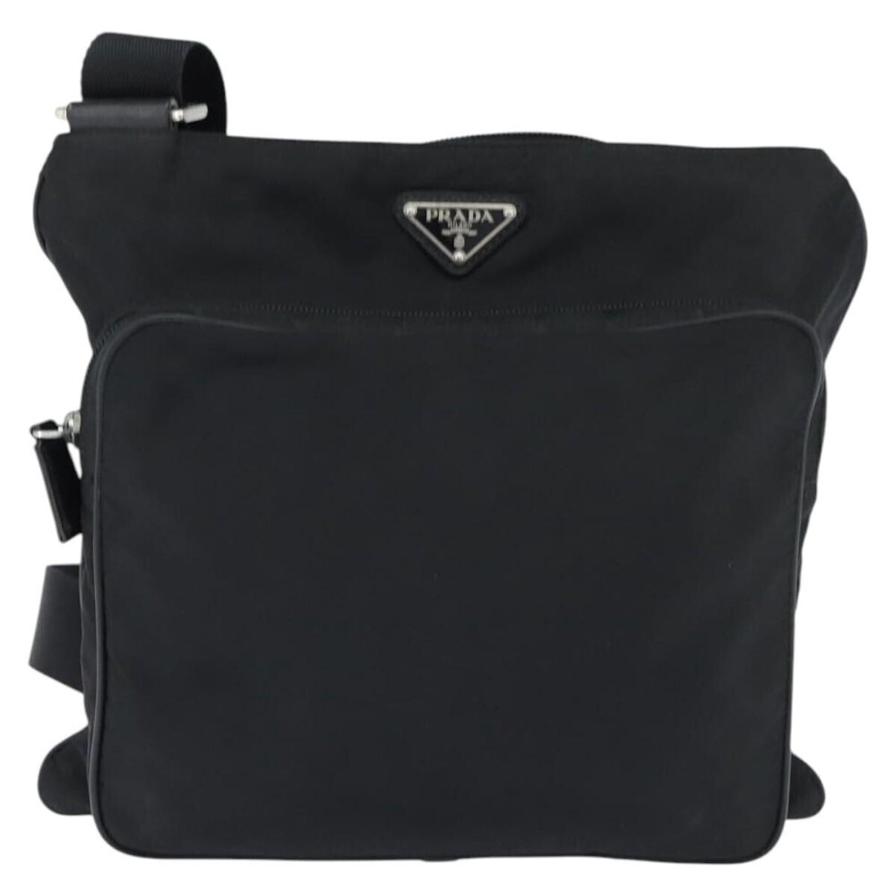 Prada Front Pocket Messenger Tessuto Small